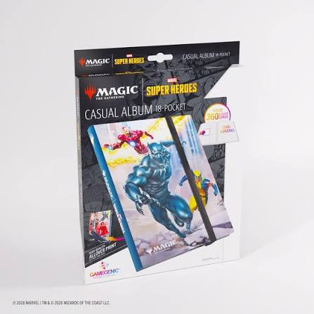 Gamegenic: Casual Album 18 Pocket:  - MTG Marvel Super Heroes - Black Panther