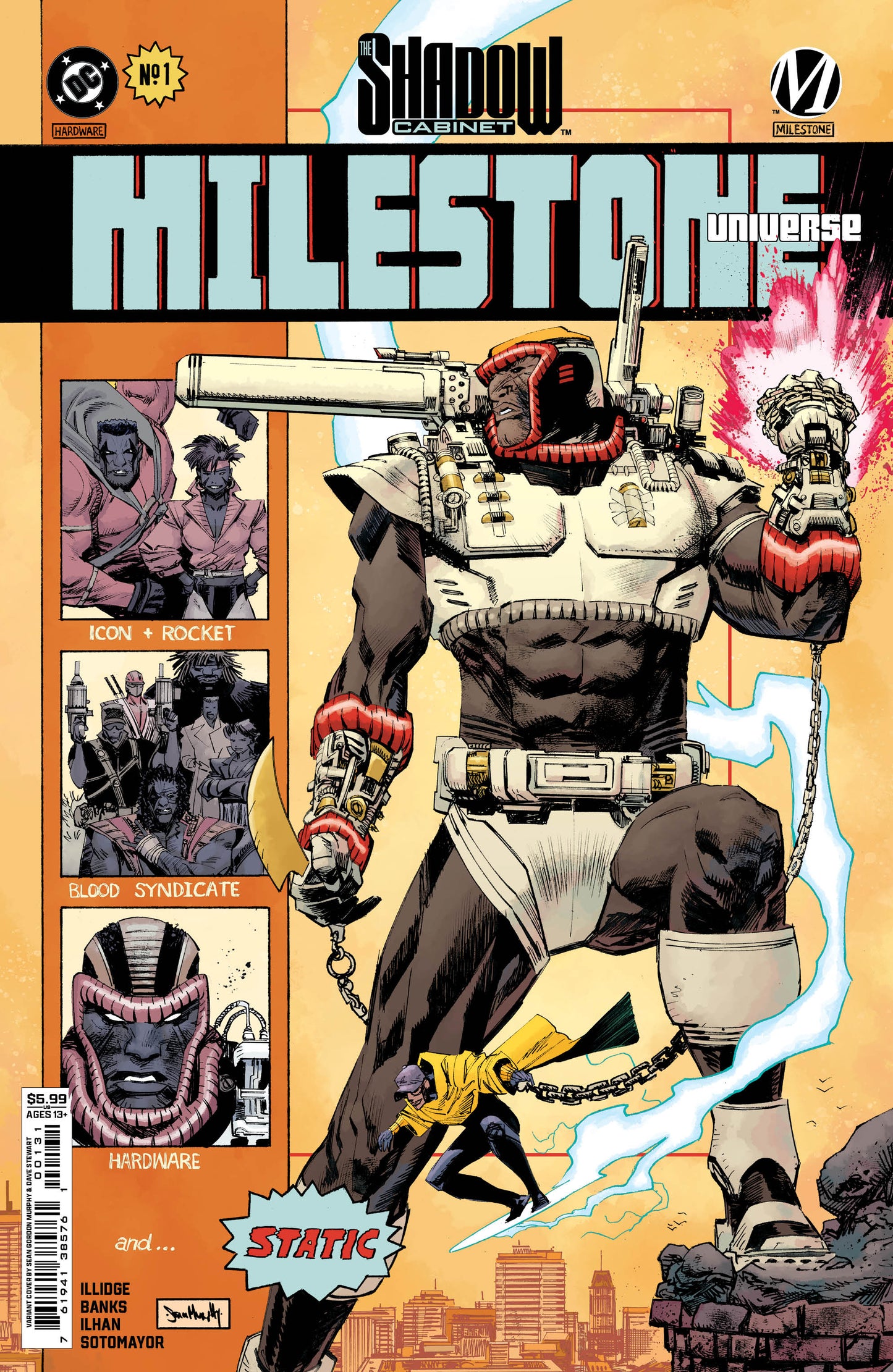 Milestone Universe: The Shadow Cabinet Issue 1