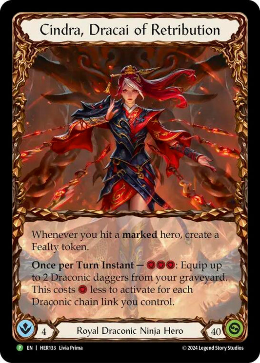 Cindra, Dracai of Retribution  -  (PR) (RF)