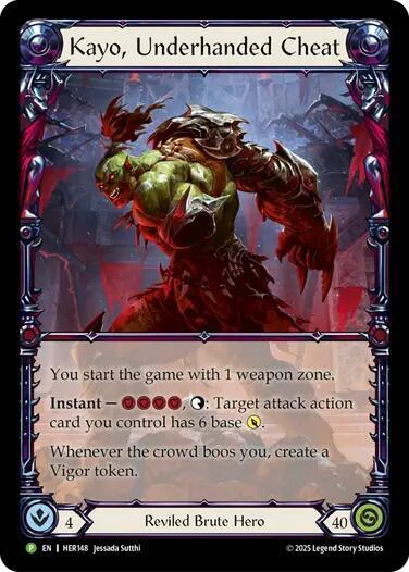 Kayo, Underhanded Cheat -  (PR) (RF)