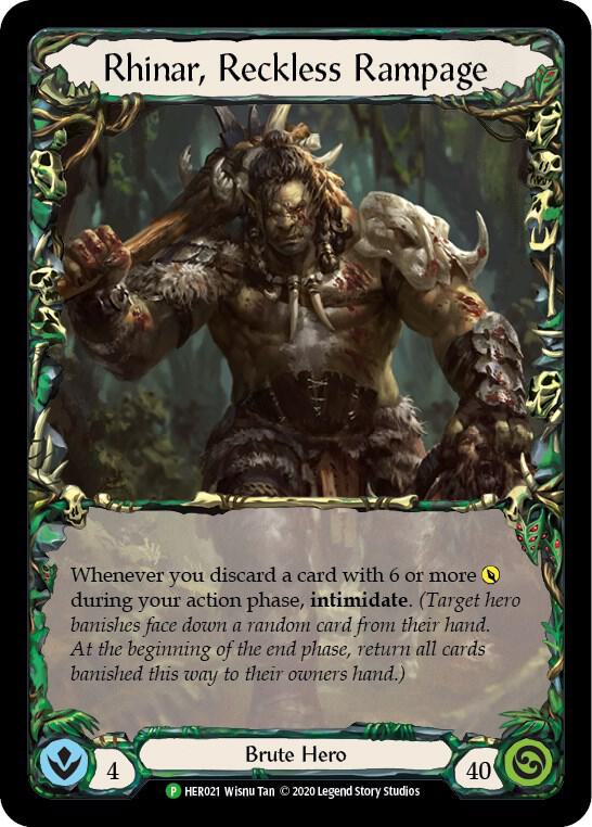 Rhinar, Reckless Rampage - (PR) (RF)