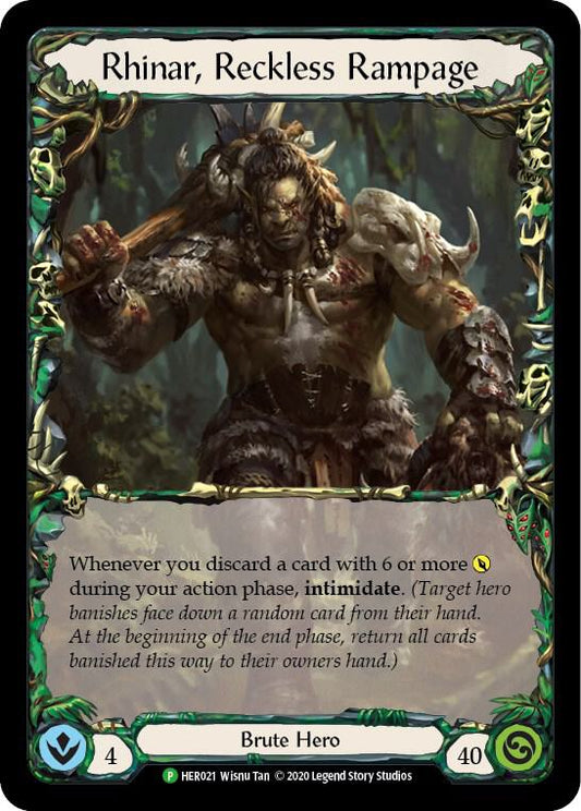 Rhinar, Reckless Rampage - (PR) (RF)