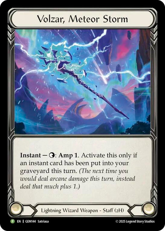 Volzar, Meteor Storm - (GEM) (CF)