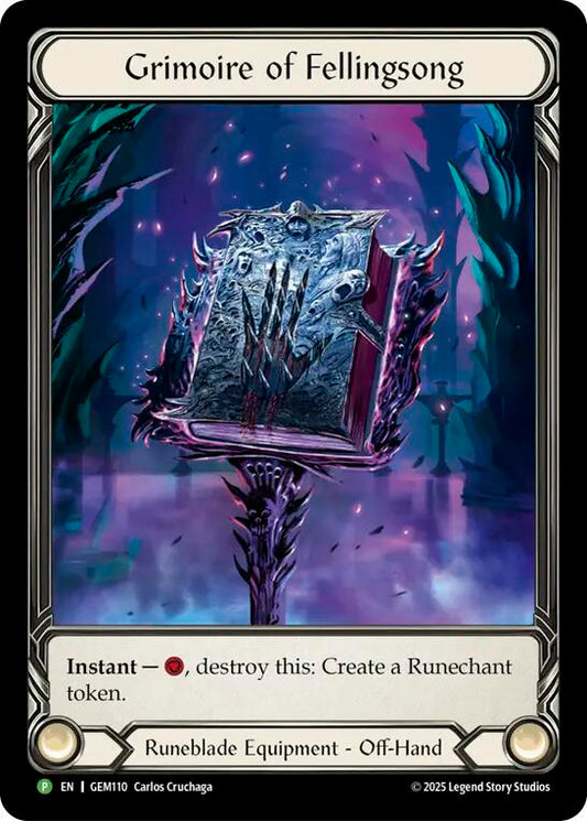 Grimoire of Fellingsong - (GEM) (CF)