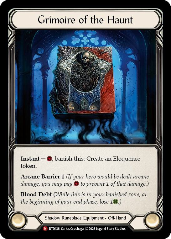 Grimoire of the Haunt - (DTD) (CF)