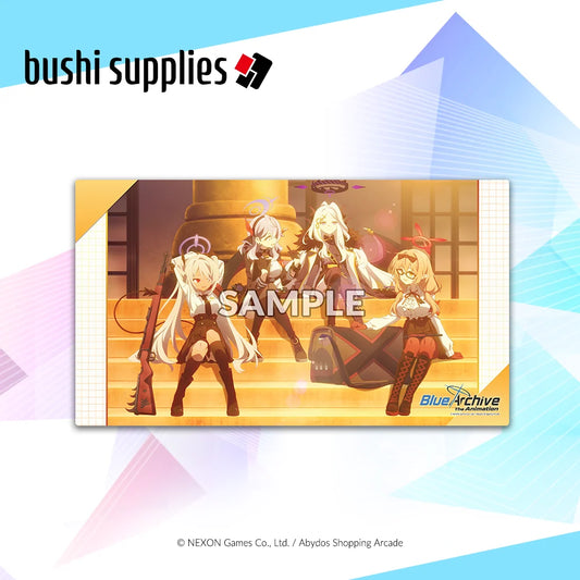 bushi supplies rubber playmat vol 19- Blue Archive The Animation - Gehenna’s Prefect Team Original Illustration