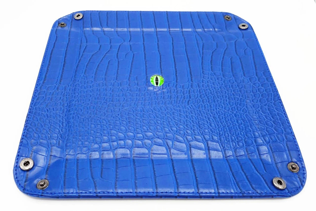 Old School Dice - Dragon Eye Tray - Blue
