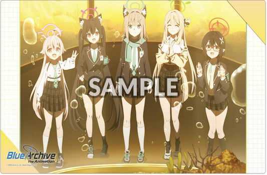 Bushi supplies rubber playmat vol 21- Blue Archive The Animation- Abydos’ Foreclosure Task Force