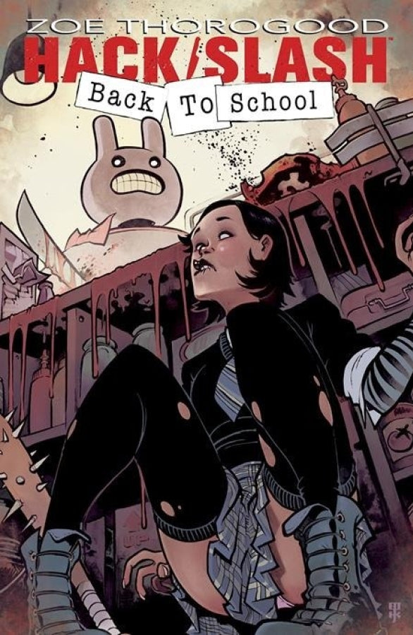HACK SLASH BACK TO SCHOOL #2 (OF 4) CVR B THOROGOOD
