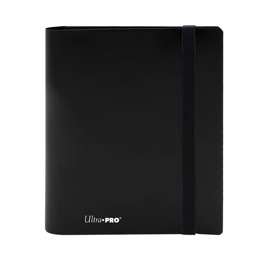 Ultra Pro - Eclipse 4-Pocket PRO Binder - Jet Black