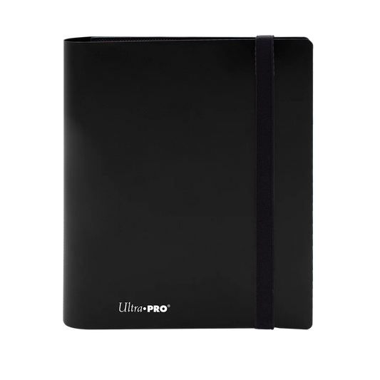 Ultra Pro - Eclipse 4-Pocket PRO Binder - Jet Black