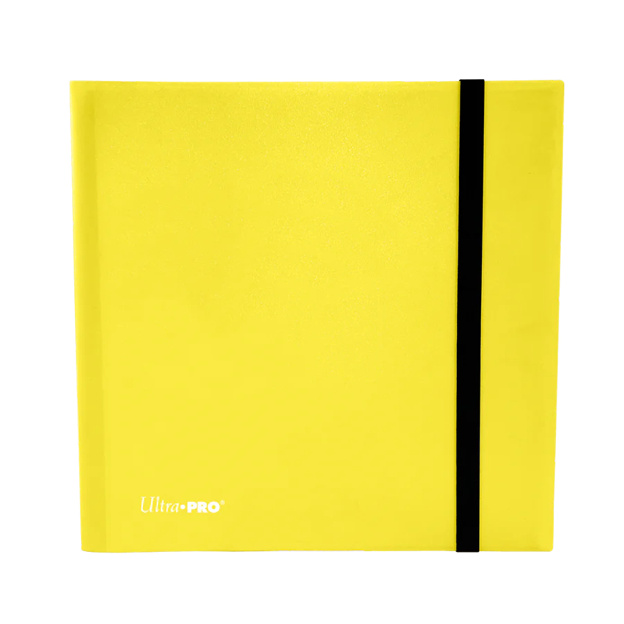 Ultra Pro - Eclipse 12-Pocket PRO Binder - Lemon Yellow