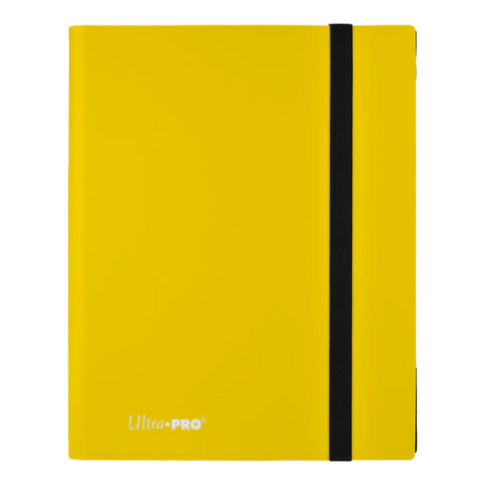Ultra Pro - Eclipse 9-Pocket PRO Binder - Lemon Yellow