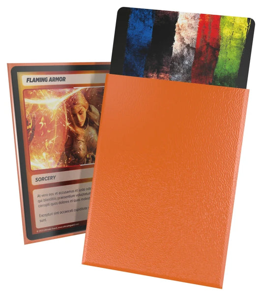 Ultimate Guard - Cortex Matte Sleeves - Orange - Card Sleeves
