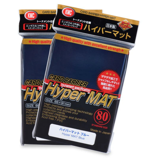 KMC Sleeves - Blue - HyperMAT - Tournament Sleeves