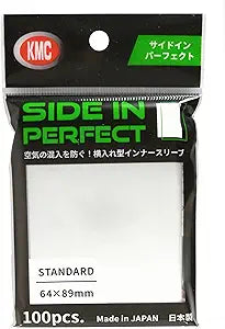 KMC Perfect Sleeves - Clear - Perfect Sideload - Perfect Fit Sleeves