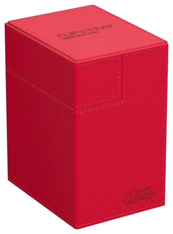 Ultimate Guard - Flip’n’Tray 133+ Xenoskin  - Monocolor Red