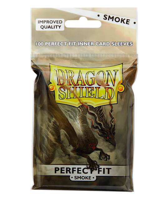 Dragon Shield - Smoke - Toploader - Perfect Fit Sleeves