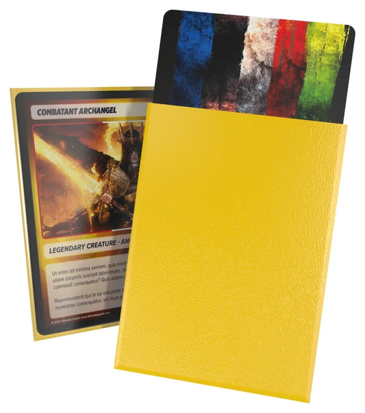 Ultimate Guard - Cortex Matte Sleeves - Yellow - Card Sleeves